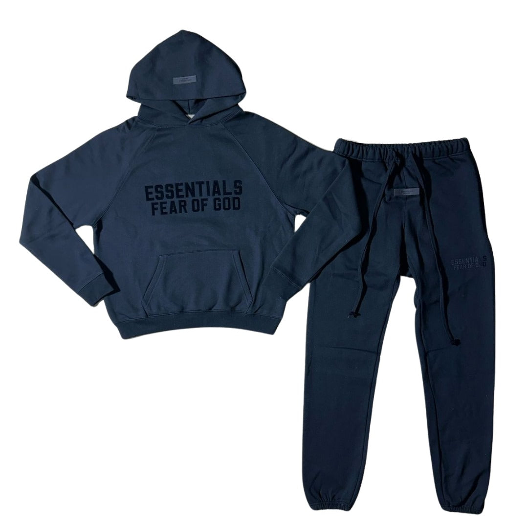 Fear of God State Essentials Sweat Suit - Black Spring