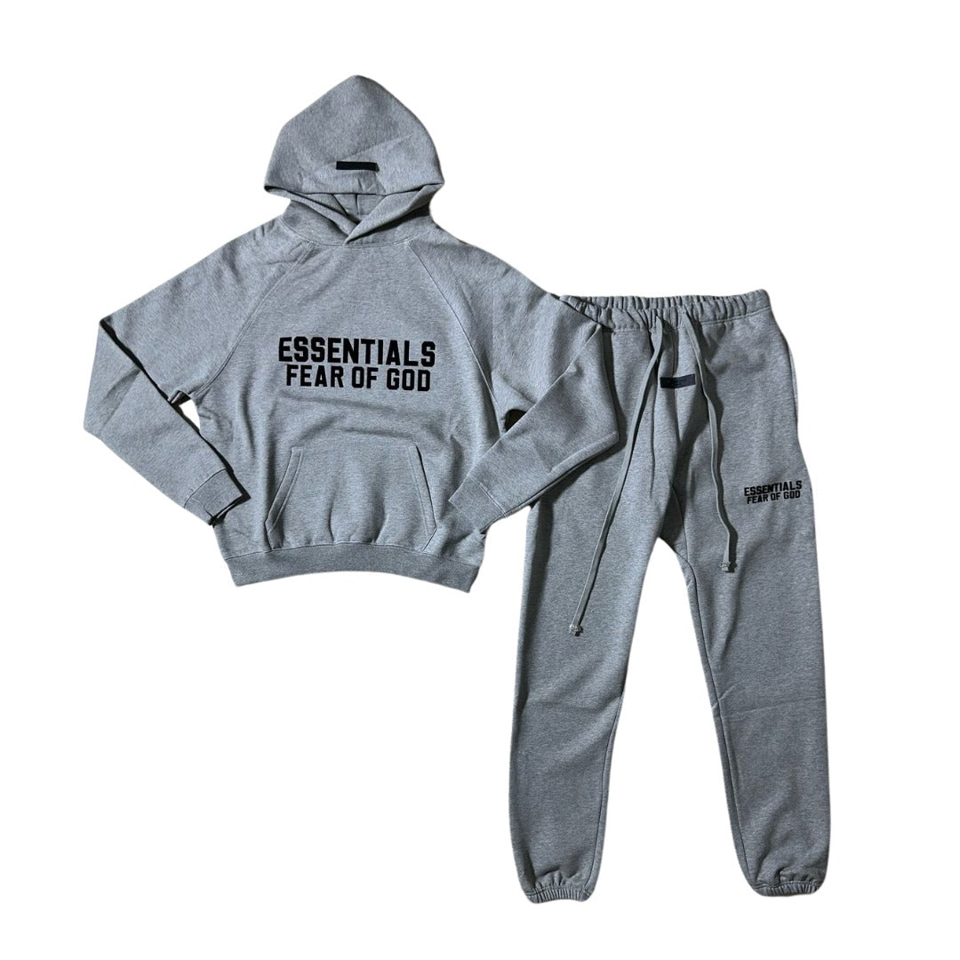 Fear of God State Essentials Sweat Suit - Dark Oatmeal