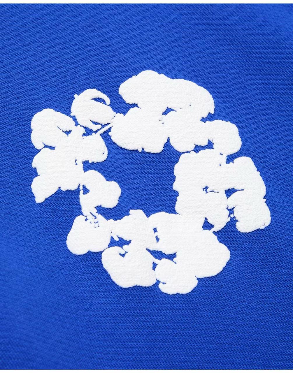 Denim Tears The Cotton Wreath Sweatshirt - Blue