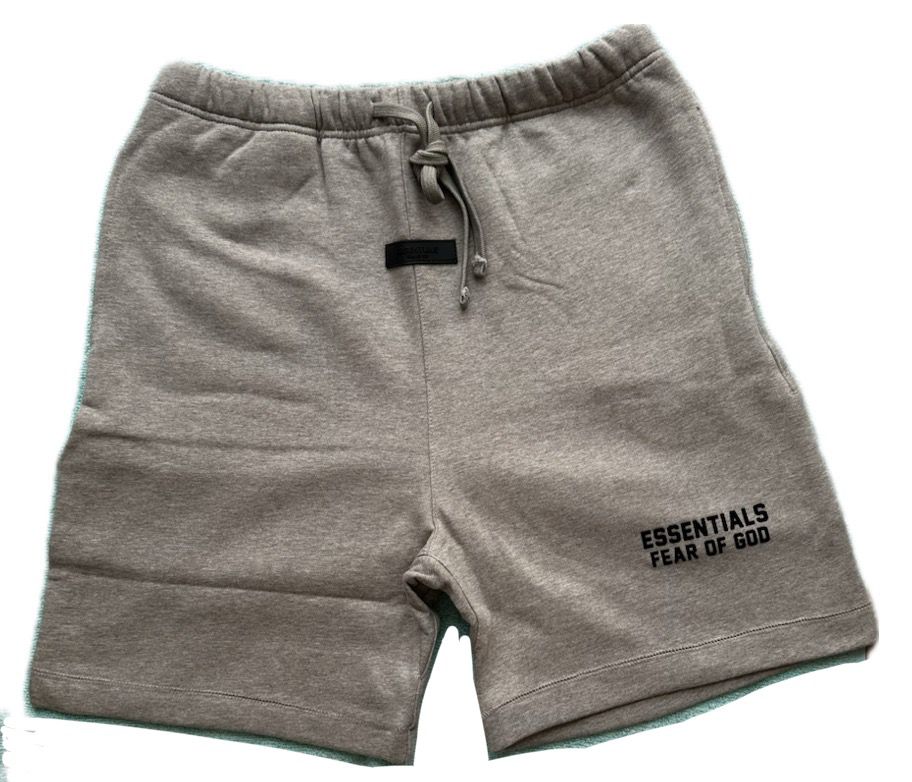 Dark Oatmeal FOG Essentials Shorts SS24
