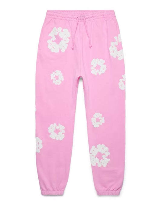 Denim Tears The Cotton Wreath Sweatpants - Pink