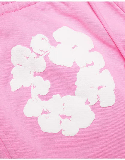 Denim Tears The Cotton Wreath Sweatpants - Pink