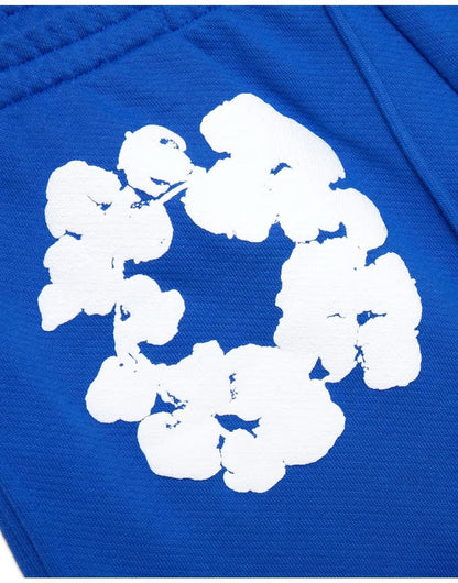 Denim Tears The Cotton Wreath Sweatpants - Blue