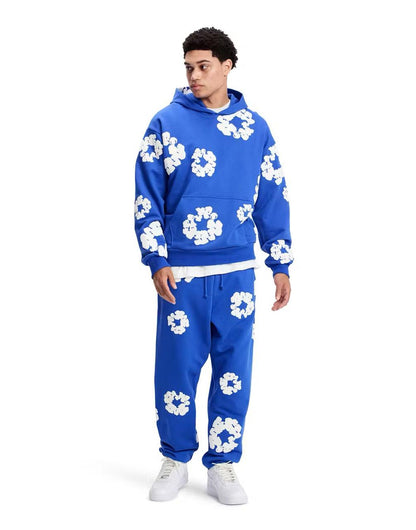 Denim Tears The Cotton Wreath Sweatpants - Blue