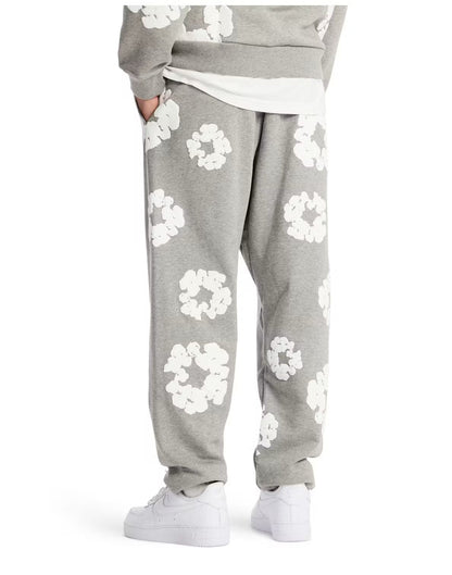 Denim Tears The Cotton Wreath Sweatpants - Grey