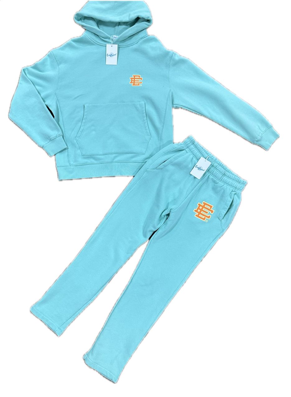 Eric Emanuel Sweatsuit Cotton-Ocean Wave Orange