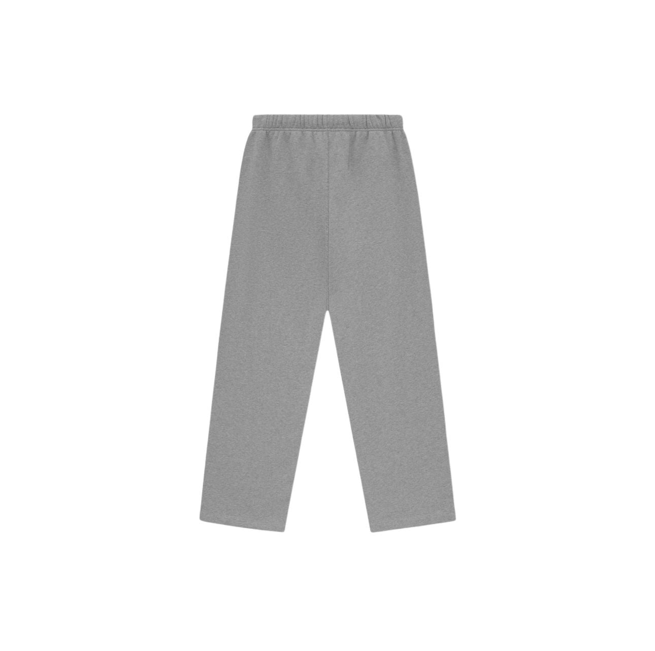 Fear of God State Essentials Relaxed Sweatpants  - Heather Grey - White Print