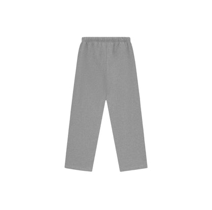 Fear of God State Essentials Relaxed Sweatpants  - Heather Grey - White Print