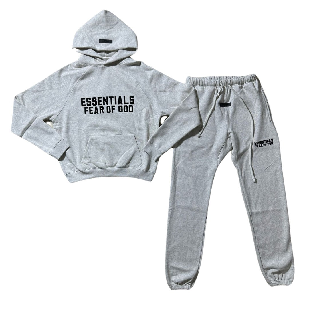 Fear of God State Essentials Sweat Suit - Light Oatmeal