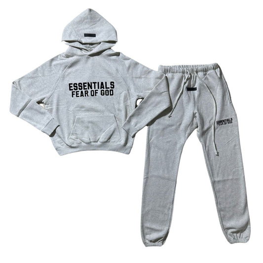 Fear of God State Essentials Sweat Suit - Light Oatmeal