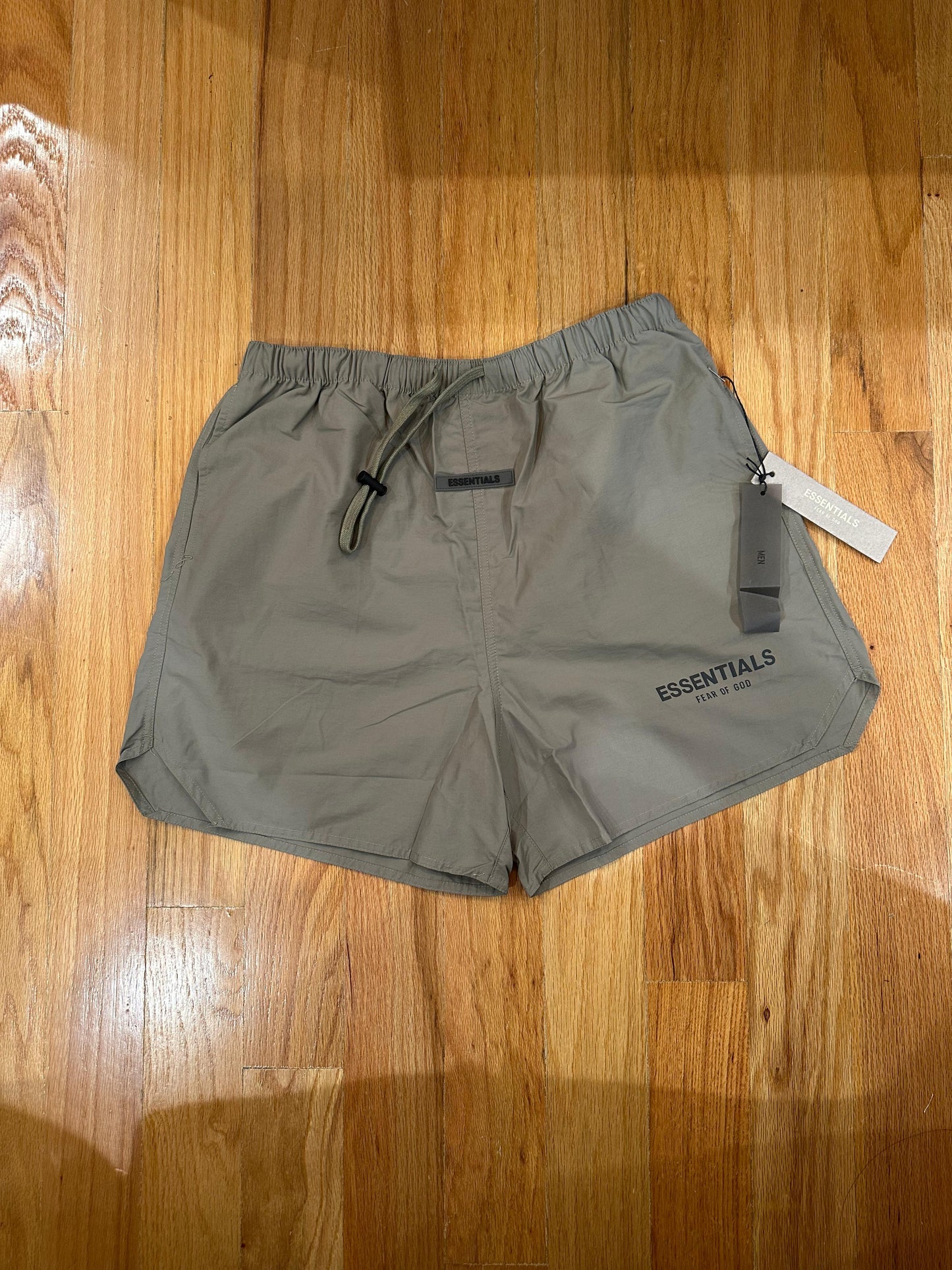 Olive FOG Essentials Sports Shorts Reflective