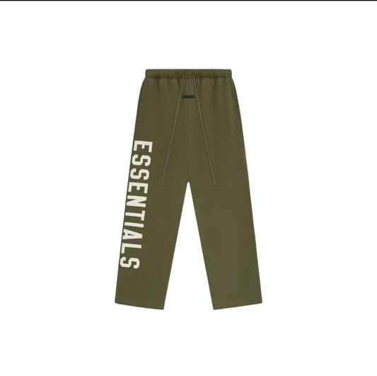 Fear of God Essentials Relaxed Sweatpants - Olive green