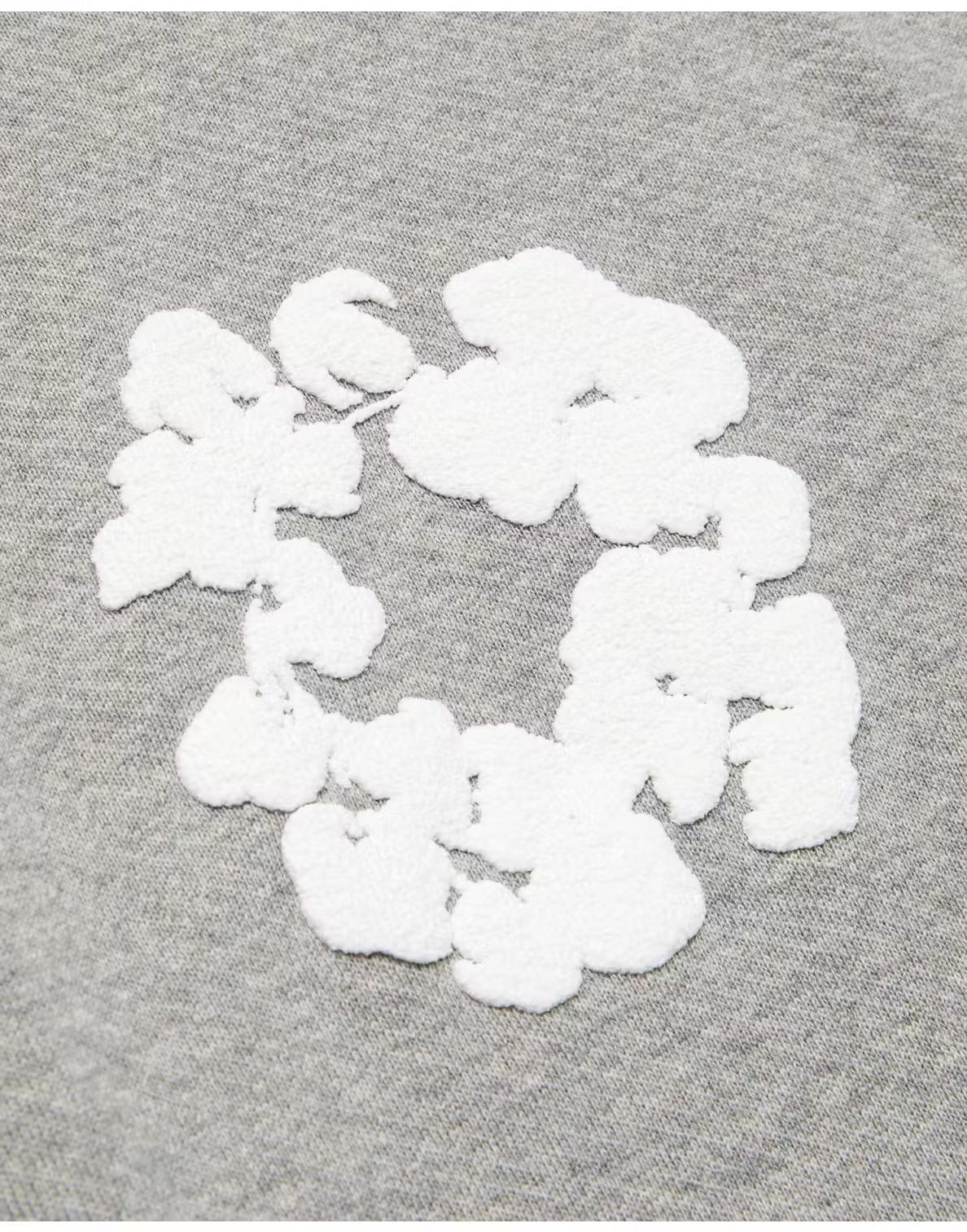 Denim Tears The Cotton Wreath Sweatshirt - Grey