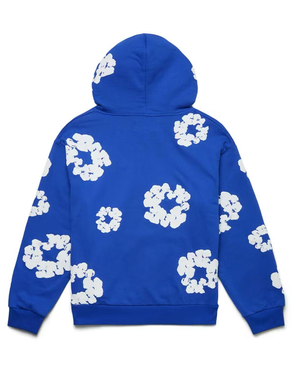 Denim Tears The Cotton Wreath Sweatshirt - Blue
