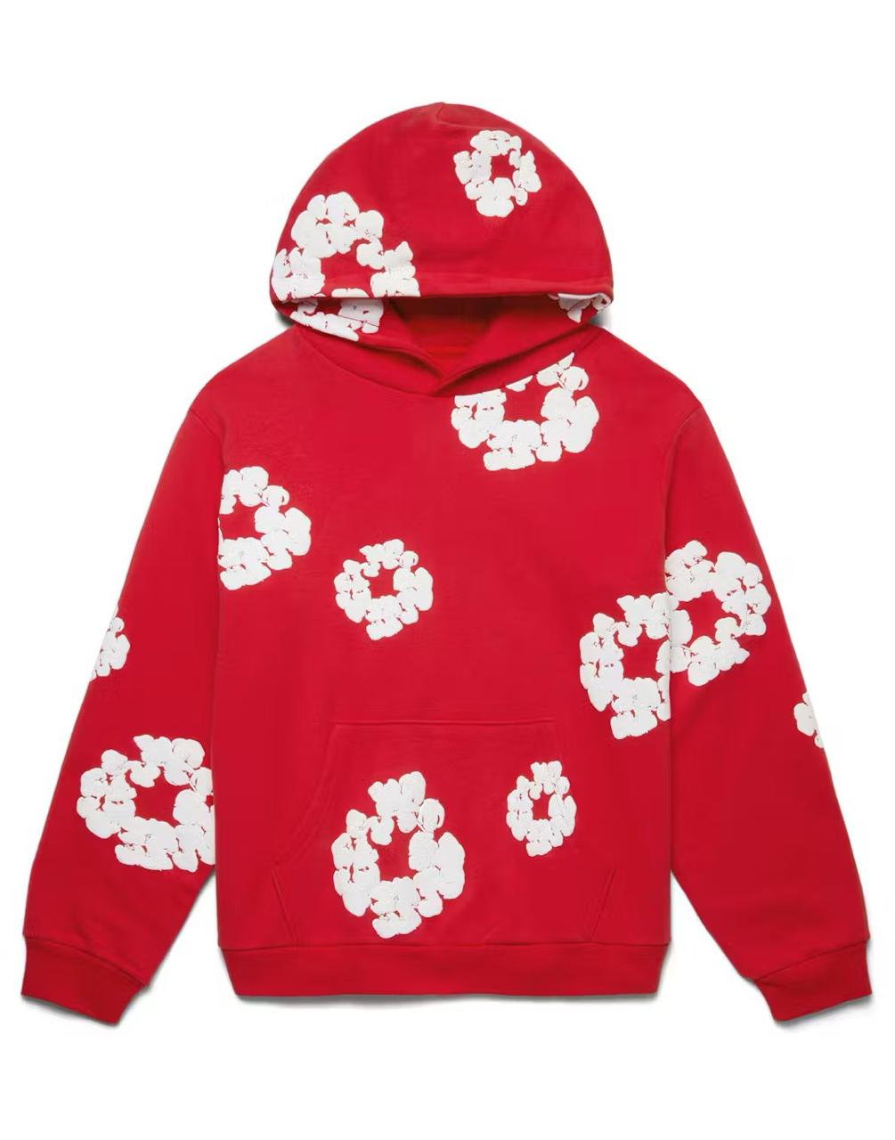 Denim Tears The Cotton Wreath Sweatshirt - Red