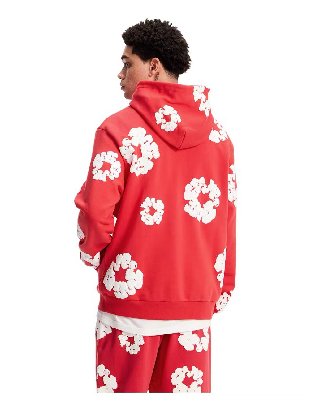 Denim Tears The Cotton Wreath Sweatshirt - Red