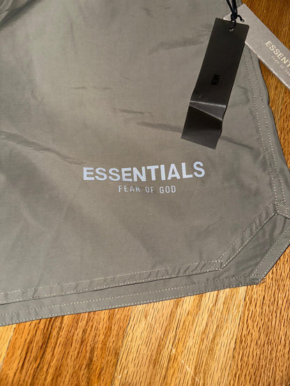 Olive FOG Essentials Sports Shorts Reflective