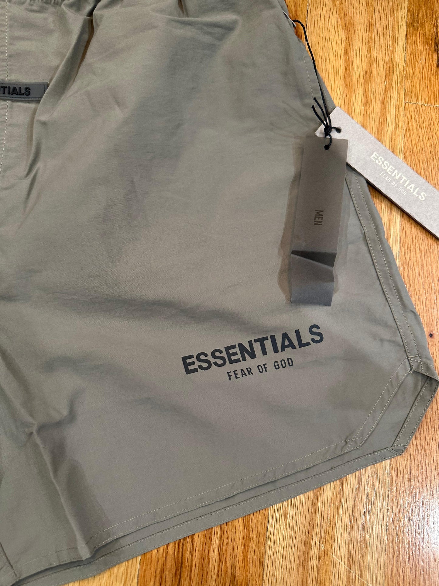Olive FOG Essentials Sports Shorts Reflective