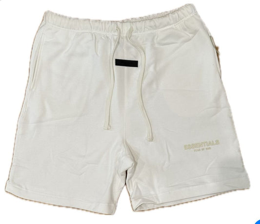 White FOG Essentials Shorts