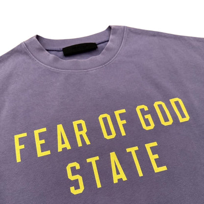 Fear of God State T-Shirt - Amethyst