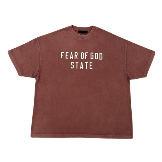 Fear of God State T-Shirt - Auburn